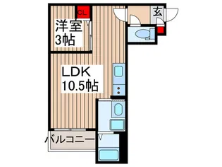 Jack miyahara II【1階】の間取り