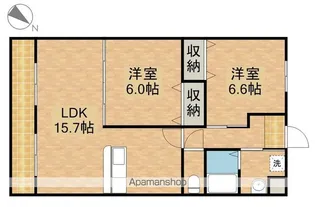 AMPHORAII【2階】の間取り
