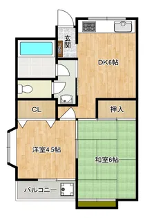 メゾン光葉台【2階】の間取り