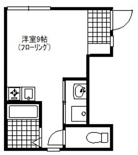 エスタシア谷保【1階】の間取り