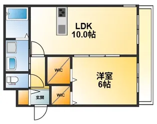 ハイツ篠原台【2階】の間取り