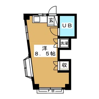 コーポ嶋田【2階】の間取り