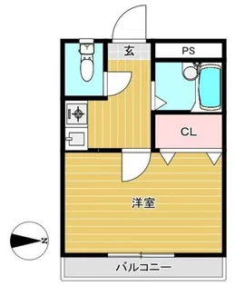 シャルマン草加駅前【1階】の間取り