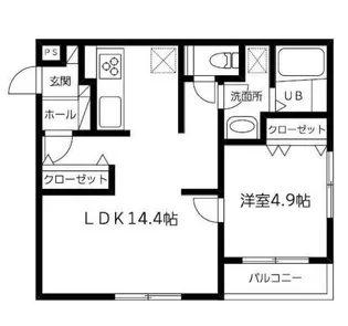 パークマンション東川口【2階】の間取り