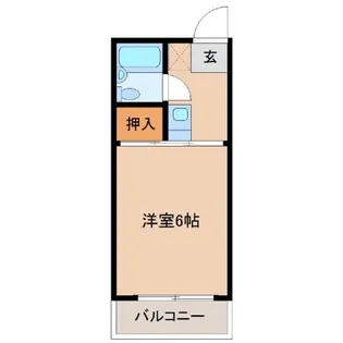 シティエヌハイツ加納【2階】の間取り