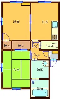 友則マンション【3階】の間取り