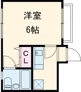 メゾンアヤキ【1階】の間取り