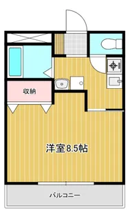 ヴィオスII【1階】の間取り