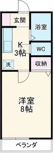 フェイバハイム【2階】の間取り
