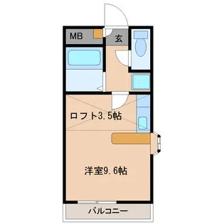 Villa141【2階】の間取り