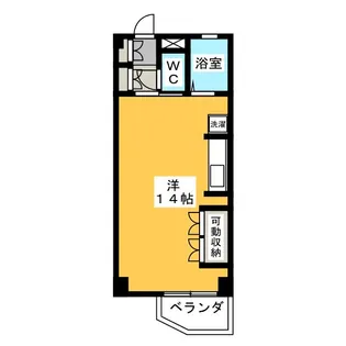 パールハイムTWO【3階】の間取り