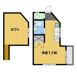 カーサ・フォルテ【2階】の間取り