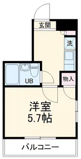 グリーンハイツ参番館【2階】の間取り