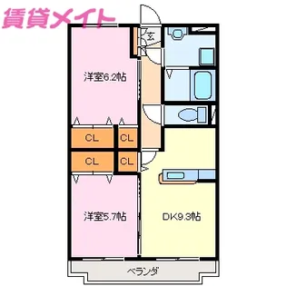 アスリート【1階】の間取り