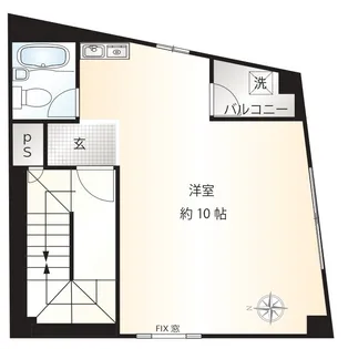 マツドKビル【5階】の間取り