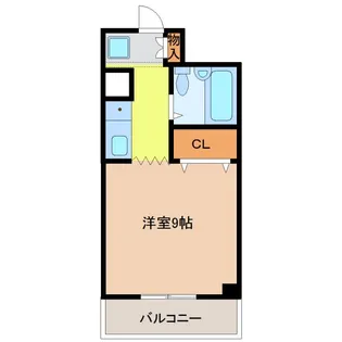 レオンド・杉山【4階】の間取り