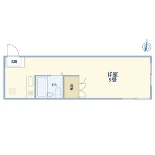 ノアマンション【1階】の間取り