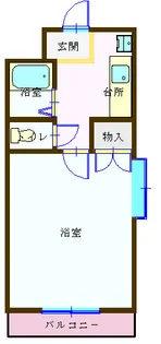 ロイヤルプリンスビル【5階】の間取り