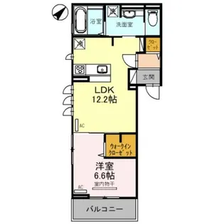 ジョリィ ルミエール【3階】の間取り