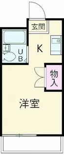パラシオン町田【2階】の間取り