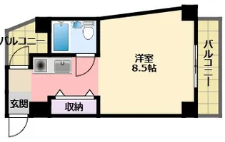 兵庫県西宮市鳴尾町1【マンション】の間取り