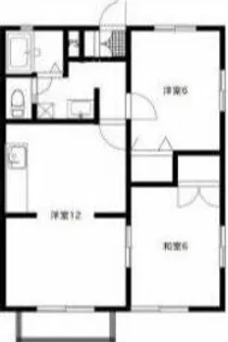 シエスタ【2階】の間取り