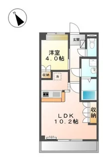 ビアンニュー松崎【2階】の間取り