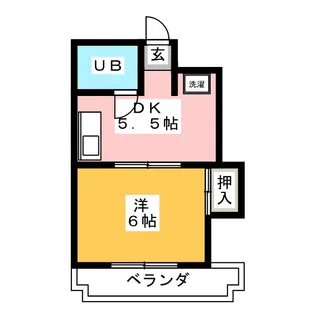 こうまハイム【2階】の間取り