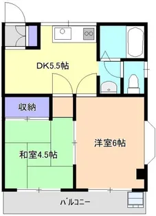 サンドリエ所沢【3階】の間取り