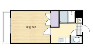 岡山県岡山市北区津島西坂1【マンション】の間取り