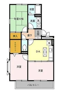 埼玉県さいたま市南区大字大谷口【アパート】の間取り