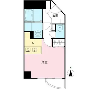 パークナードフィット田園調布【3階】の間取り