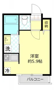 REMASA大井町【3階】の間取り