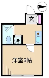 東京都北区東十条4【マンション】の間取り