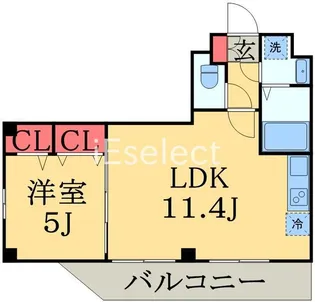 MaximasI(マキシマス)【4階】の間取り