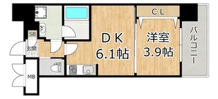 プレジオ十三【11階】の間取り