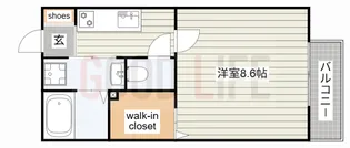 兵庫県加西市北条町北条【アパート】の間取り