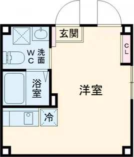 リバース笹塚【3階】の間取り