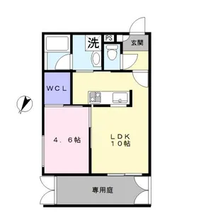 東京都目黒区洗足2【マンション】の間取り