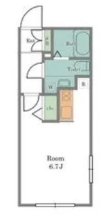 東京都中野区弥生町4【マンション】の間取り