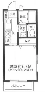ドゥポンス【2階】の間取り