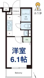 レピュア横浜片倉レジデンス【4階】の間取り
