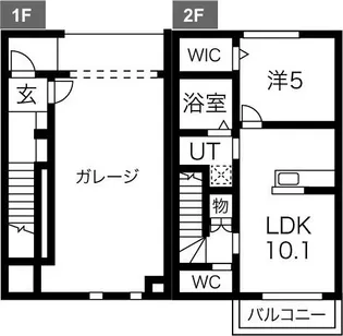 eterfort B棟の間取り