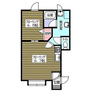パークアベニューVI【1階】の間取り