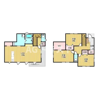 埼玉県北本市本宿2【一戸建】の間取り