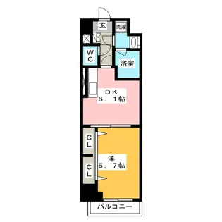Olive un arbre TOKIWA【7階】の間取り