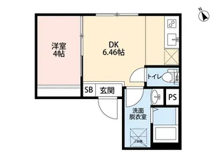 SPOY戸越銀座【2階】の間取り