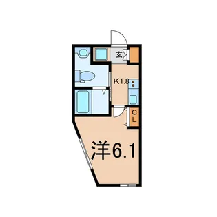 ME PLACE 上平間【2階】の間取り