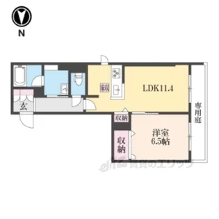 felize【1階】の間取り
