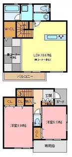 埼玉県さいたま市浦和区前地1【一戸建】の間取り